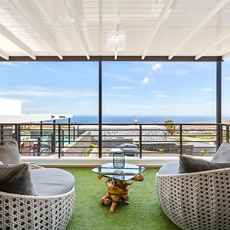 Private With Heated Pool In Lanzarote Вилла Мачер